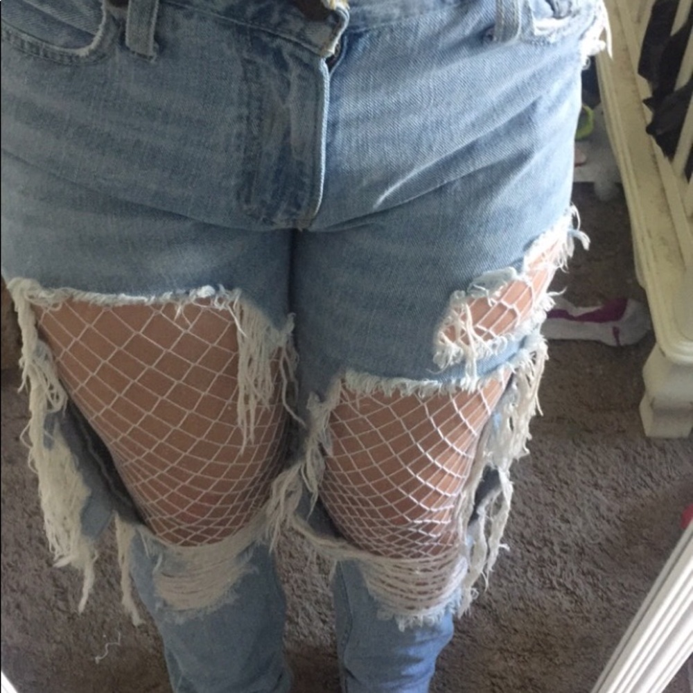 White Fishnets - Picture 4 of 4